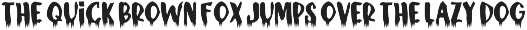 HALLOWEEN - Spooky Dripping Font preview