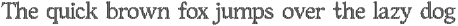 New Phase Typeface preview