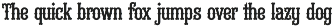 Baroqueon font preview