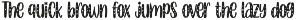 Twinklix font preview