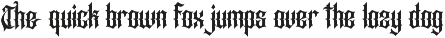 Dork Neytal | Black Metal Font preview