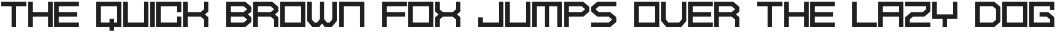 Holda – Geometric Technology Font preview