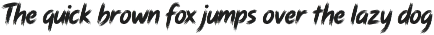 Savage Brush Font preview