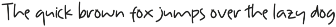 Misty Cloud Casual Handwritten Font preview