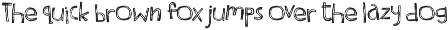 Molvins - Kids Scribble Font font preview