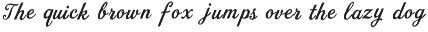 Romantic Caligrafy Font preview