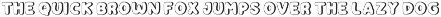 Daily Outline - Cute Outline Font preview