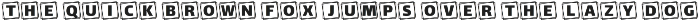 Text Frame - Playful Block Font preview