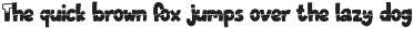 Party Bounce font preview