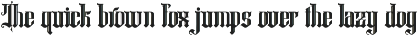 Chronicle Reign | Blackletter Font preview