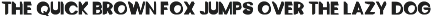 Stacked Ghotic - Fancy Display Font preview