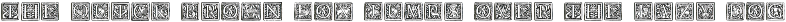 Medieval Beasts Initials preview