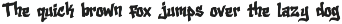 Bolereo Graffiti Font preview