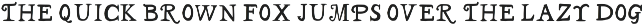 Vintage Serif Font font preview