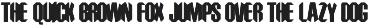 Modern Graffiti- Strong Display Font font preview