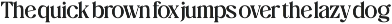 The Daily Midtones Decorative Serif preview