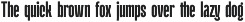 CS Claude – Condensed Font preview