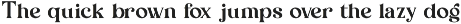 Ravendale modern serif preview