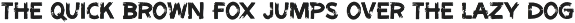 POWERBOLD display font preview