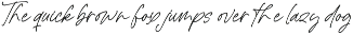La Rettany Luxury Handwritten Font preview