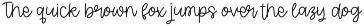 Sweet Little Moments font preview