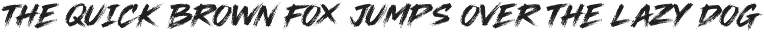 Nelyx Brush - Handbrush Font preview