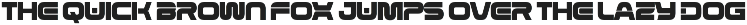 Exos - Black Urban Font preview