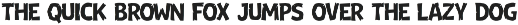 Leilmod Tuperps Horror Display Font preview