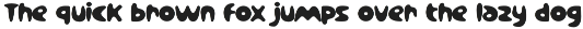 Bobbily Cute Bubble Font preview
