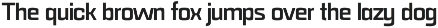 Anface Modern - Square Font preview