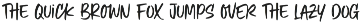 Luck Flows | Handwritten Font preview