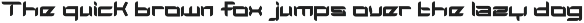 Vorixon Futuristic Display Font preview