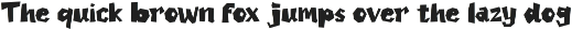 Rusack A Bold Shattered Display Font preview