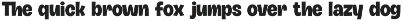 Zigwo Black Chunky Bold Display Font preview