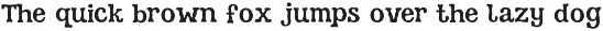 Booklore Font preview