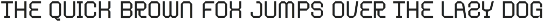 Emsote Techno Font preview