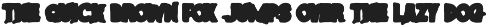 Snake City - Layered Font preview