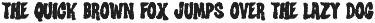 Notte del Cobra - Grindhouse Font preview