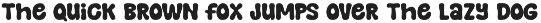 Simple Chunky - Groovy Font preview