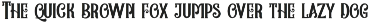 Fishtail Christmas font preview