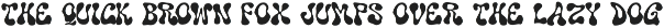 Mignova - Psychedelic Display Font preview