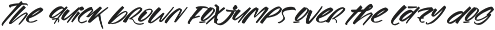 Boxypray Display Handwritten Font preview