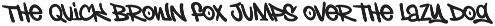 Sneakhead - Urban Tagging Font preview