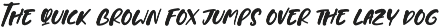Rought Marker Natural Marker Font preview