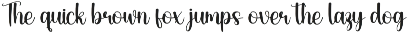 Karmilla | Script Font preview