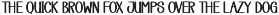 Smoothing | Script Font preview
