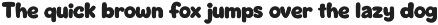 Cutepunch Bold Bubbly Cute Font font preview