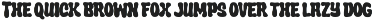 Crumber Bubble Font preview
