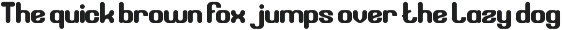 Bubble FLight font preview