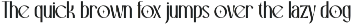 Morigs - Modern Elegant Font font preview
